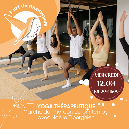 Événement Yoga thérapeutique - Marche du Pharaon du printemps - Par Noelle Tiberghien 