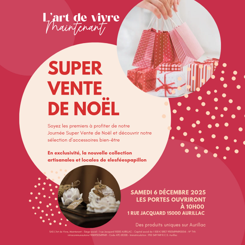 Événement SUPER VENTE DE NOËL 🌟🎄