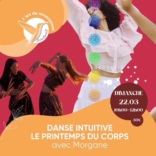 Événement Atelier danse intuitive - Printemps du corps - par Morgane Lacombe 