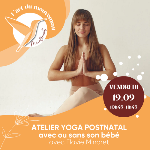 Événement Expérience Yoga postnatal - Par Flavie Minoret