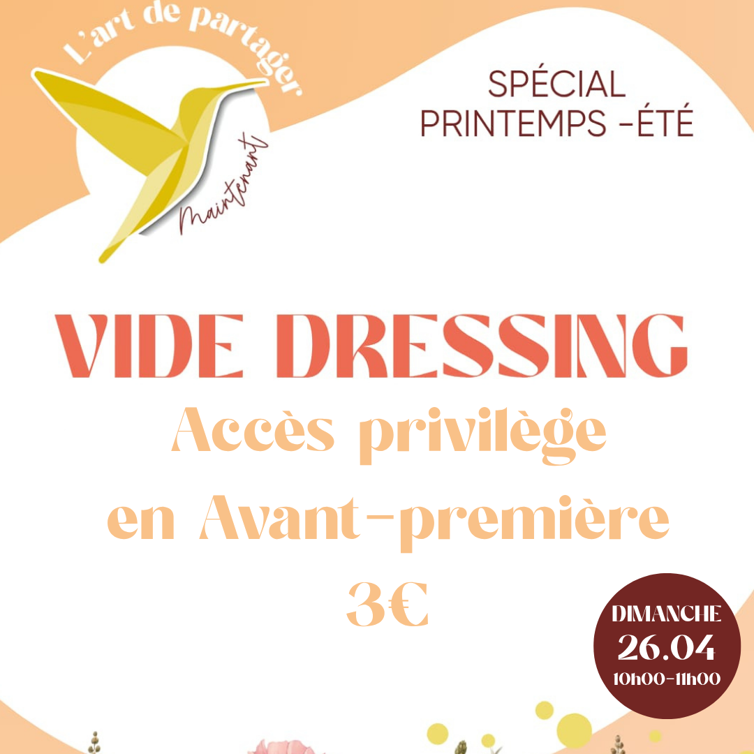 Événement Accès privilège - Vide-dressing 