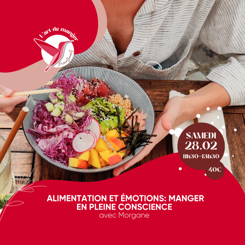 Événement Atelier Alimentation Simple et Saine - Par Morgane Lacombe