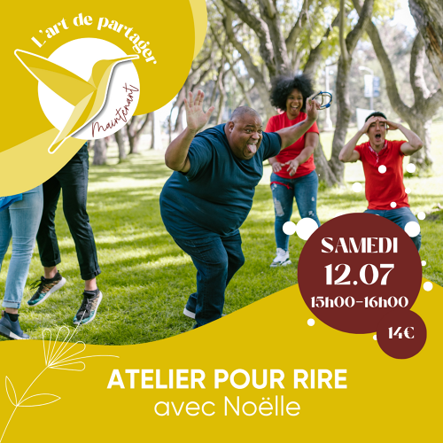 Événement Atelier pour rire - Avec Noëlle 
