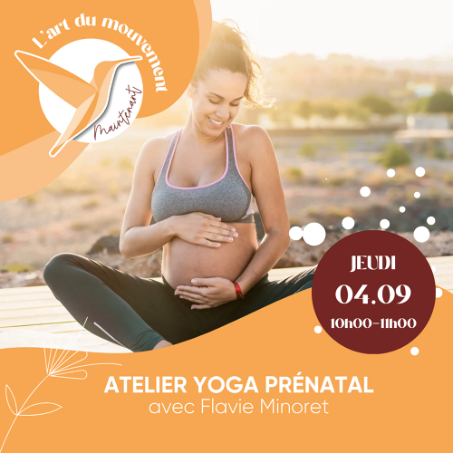 Événement Expérience Yoga prénatal - Par Flavie Minoret
