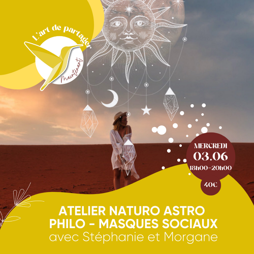 Événement Atelier Naturo Astro Philo- Par Morgane et Stéphanie