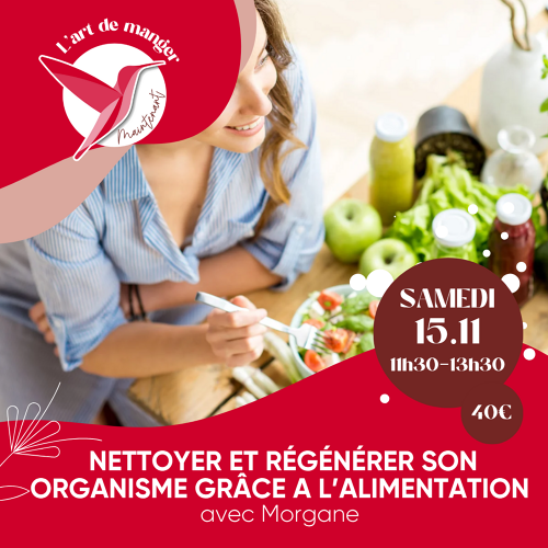 L'Art de Vivre Maintenant | Atelier Alimentation Simple et Saine - Par Morgane Lacombe