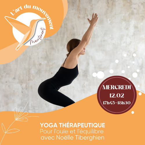 Événement Yoga thérapeutique - Yoga pour l'ouïe et l'équilibre - Par Noelle Tiberghien 