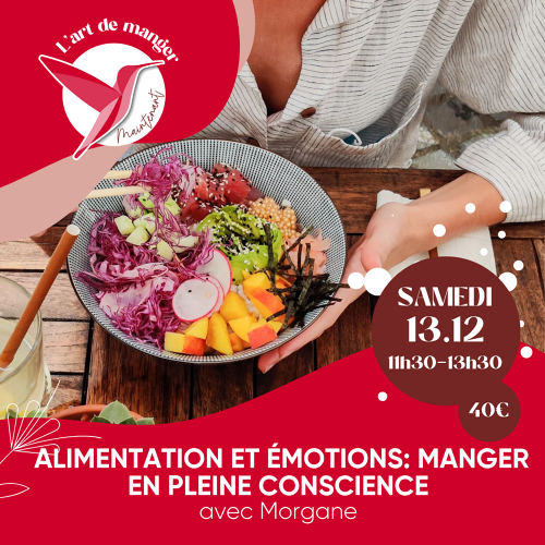 L'Art de Vivre Maintenant | Atelier Alimentation Simple et Saine - Par Morgane Lacombe