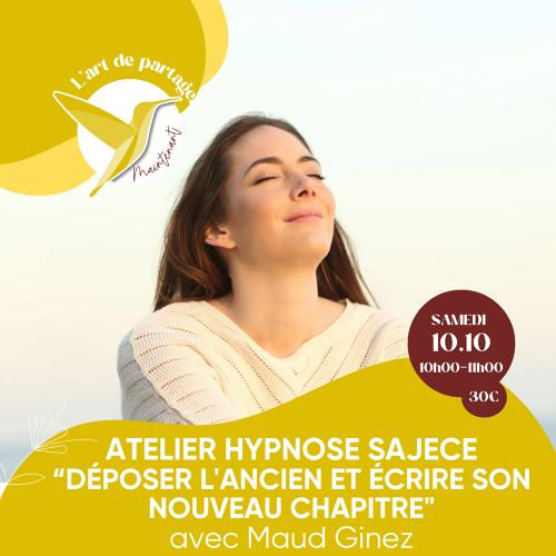Événement HYPNOSE SAGESSE - COLLECTIVE avec Maud Ginez 